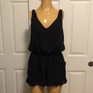 Cute black romper